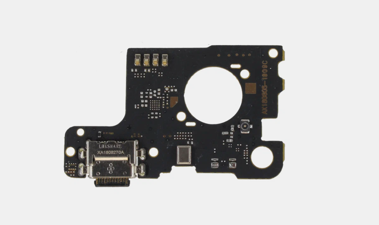 Шлейф Xiaomi Mi 8 SE плата на разъем зарядки и микрофона (ORIG)