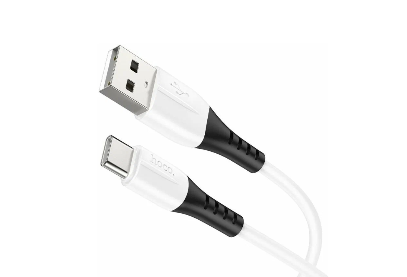 USB кабель Type-C HOCO X82 Silicone (100см, 3A), белый