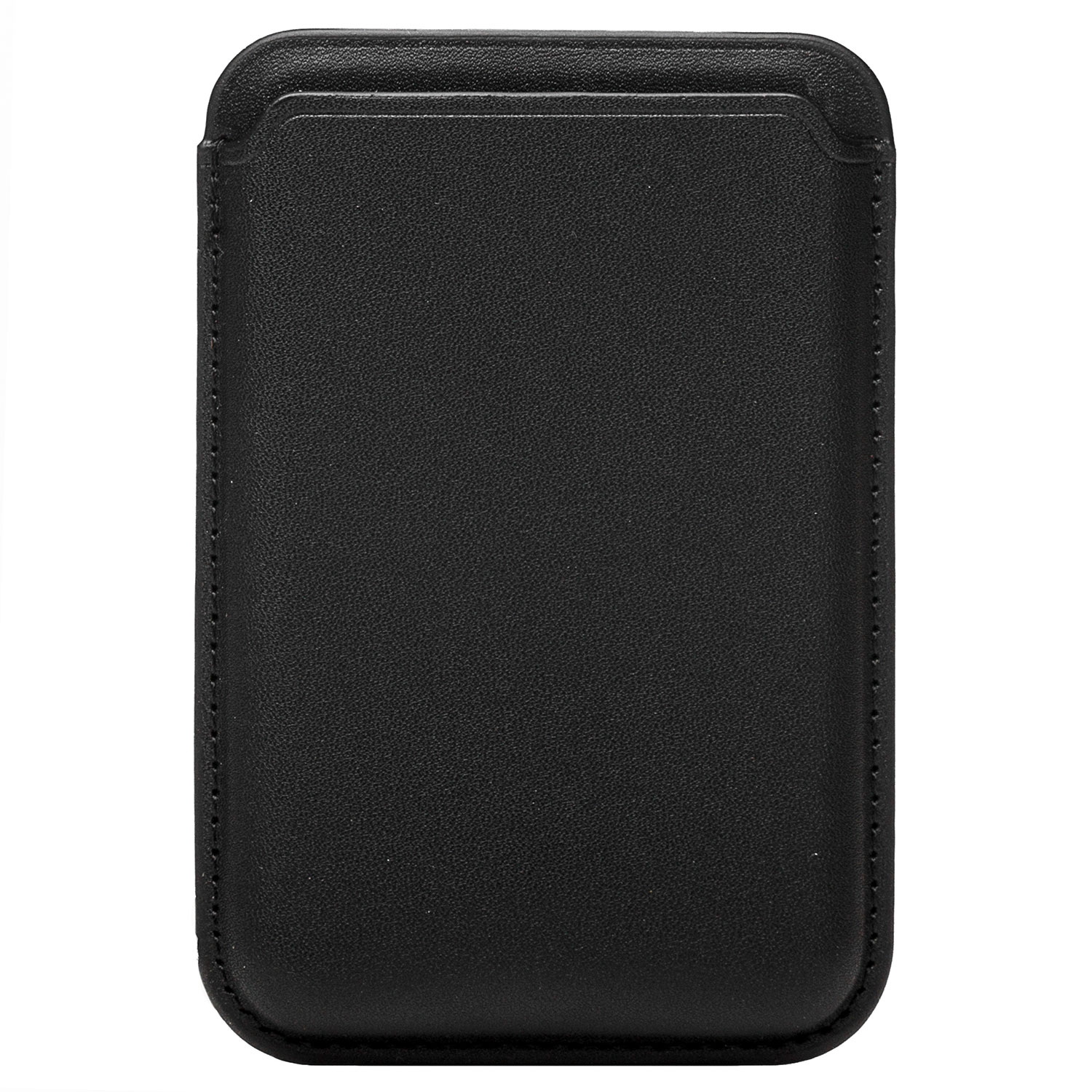 Картхолдер - футляр для карт на магните, черный