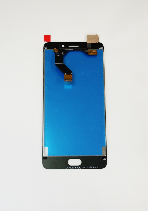 Дисплей Meizu M6 Note в сборе с тачскрином, Черный (SM)