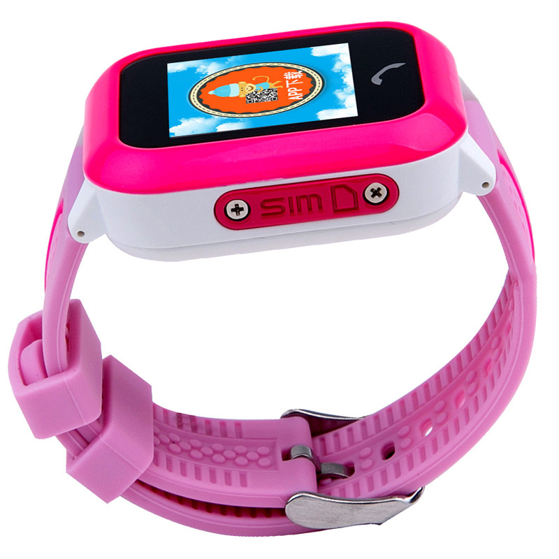 Умные часы Smart BABY WATCH GPS DF27, розовые