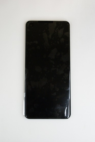 Дисплей Samsung A217F GALAXY A21S в сборе с тачскрином и рамкой, Черный (OR100%)