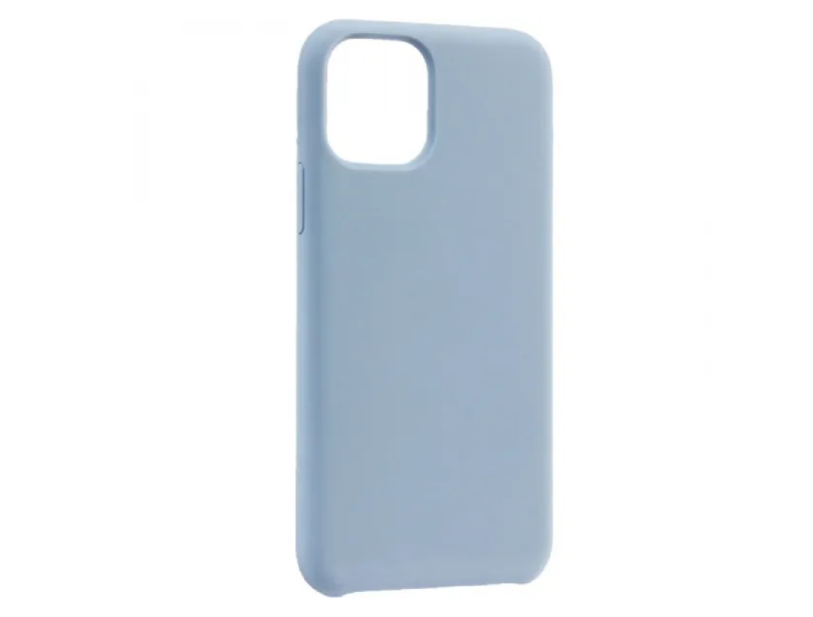 Чехол силиконовый гладкий Soft Touch iPhone 13 Pro, светло-голубой №45