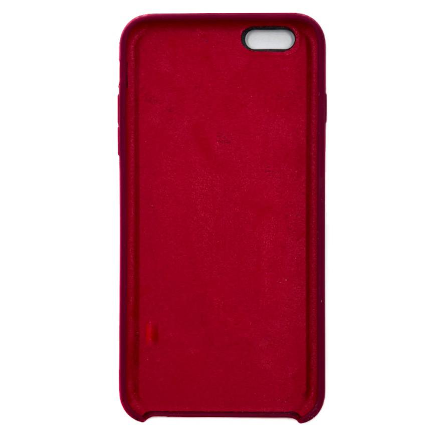 Чехол силиконовый гладкий Soft Touch iPhone 6 Plus/ 6S Plus, спелый гранат №52
