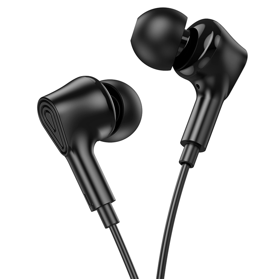 Наушники HOCO M102 Ingenious universal earphone, черные