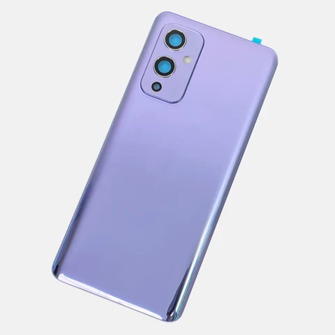 Задняя крышка в сборе со стеклом камеры OnePlus 9 (Розовая) Premium (Org)
