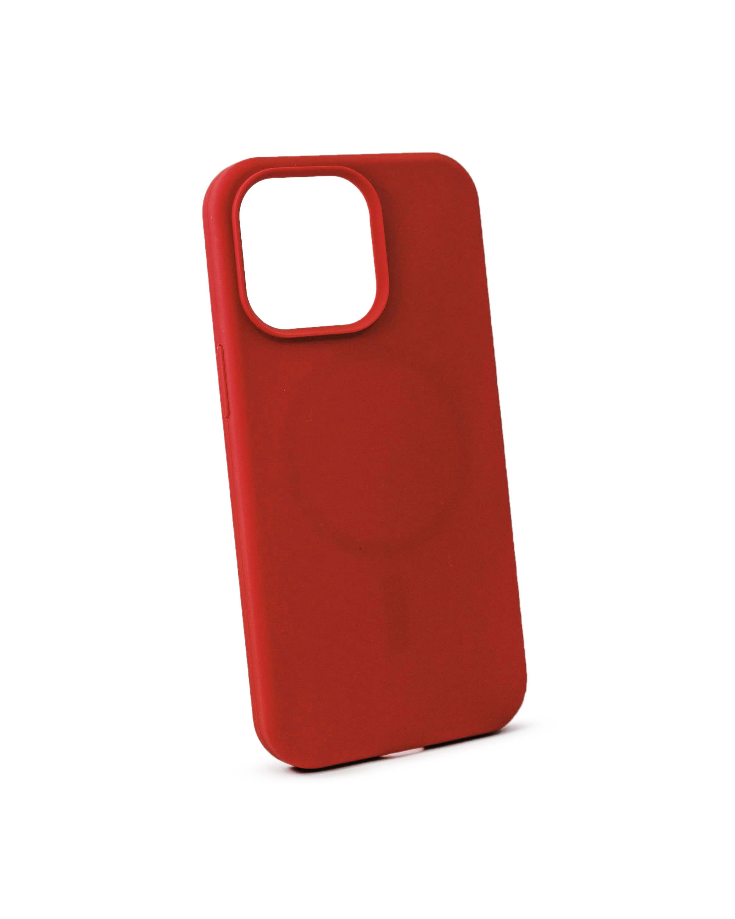 Чехол Piblue iPhone 13 Pro Silicone MagSafe, красный