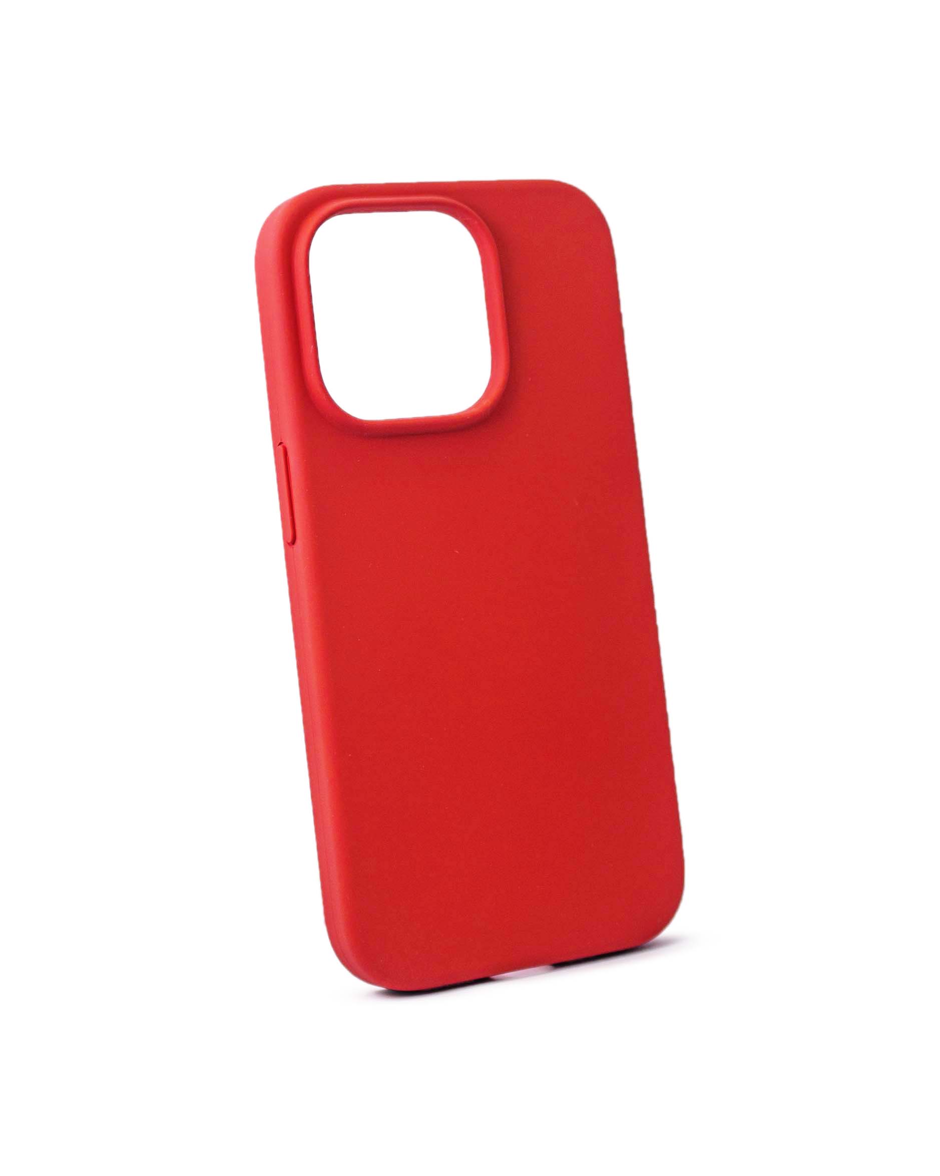 Чехол Piblue iPhone 14 Pro Silicone MagSafe, красный