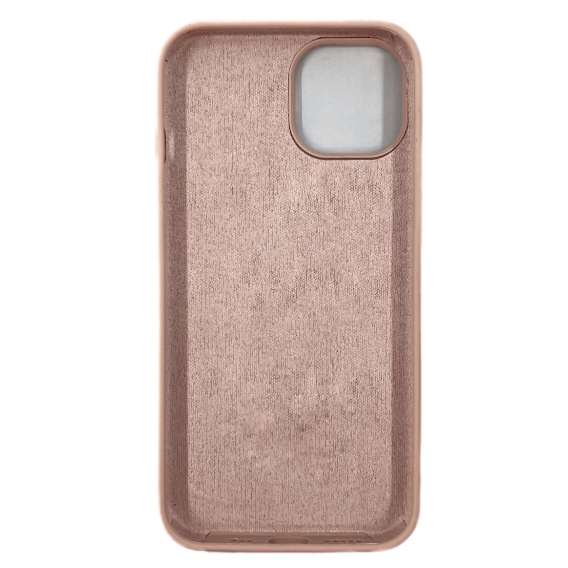 Чехол силиконовый гладкий Soft Touch iPhone 14, розовый песок №19 (закрытый низ)