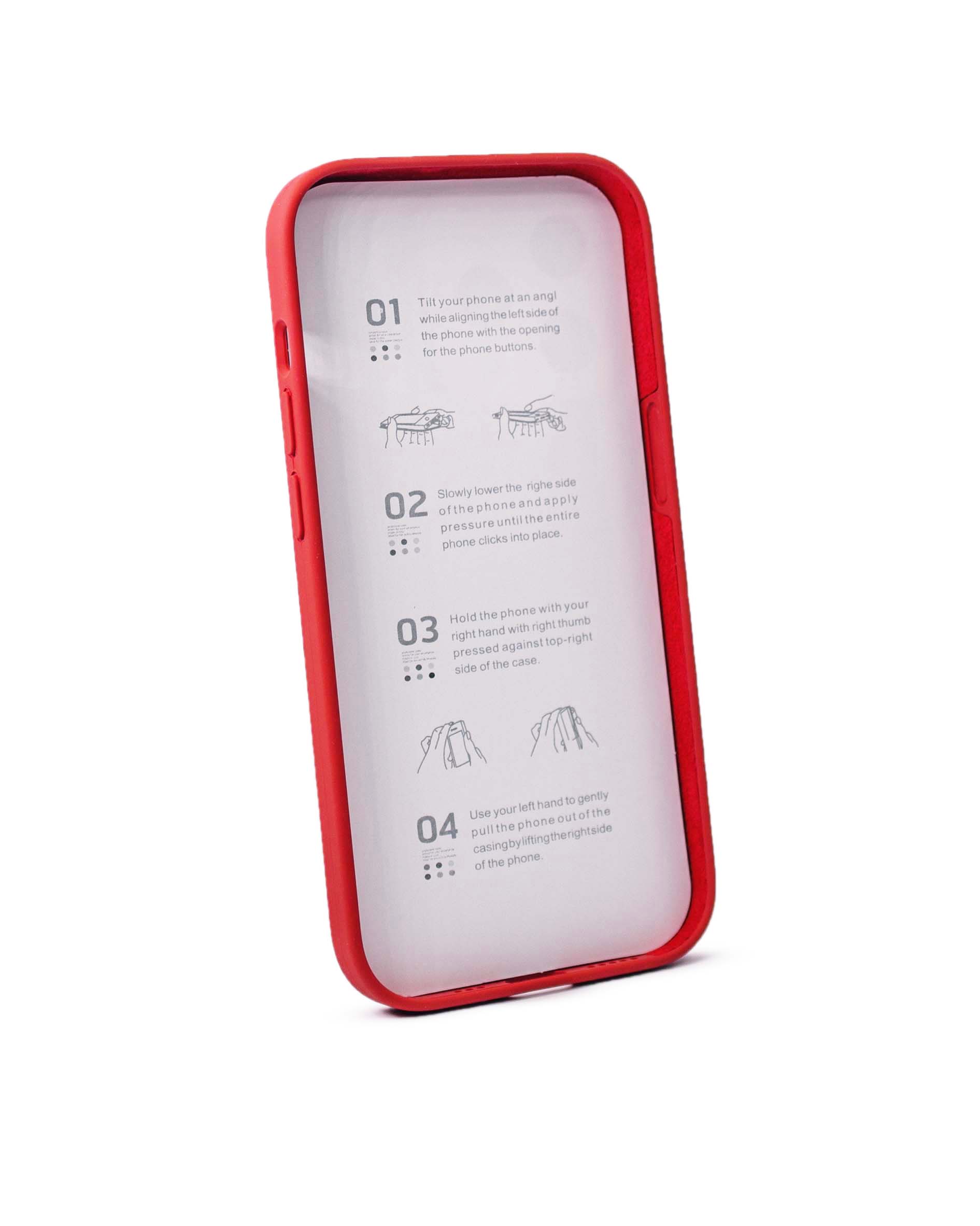 Чехол Piblue iPhone 14 Pro Silicone MagSafe, красный