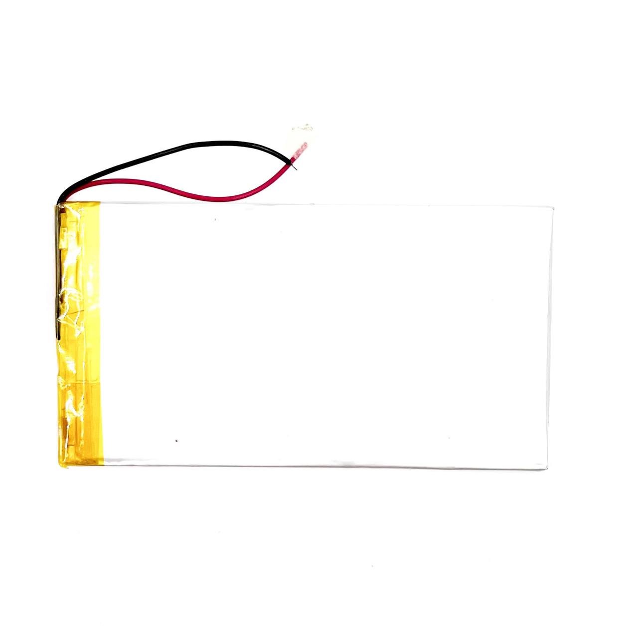 АКБ универсальная на проводах 125/ 60/ 3 мм (3.7V, 3000mAh)