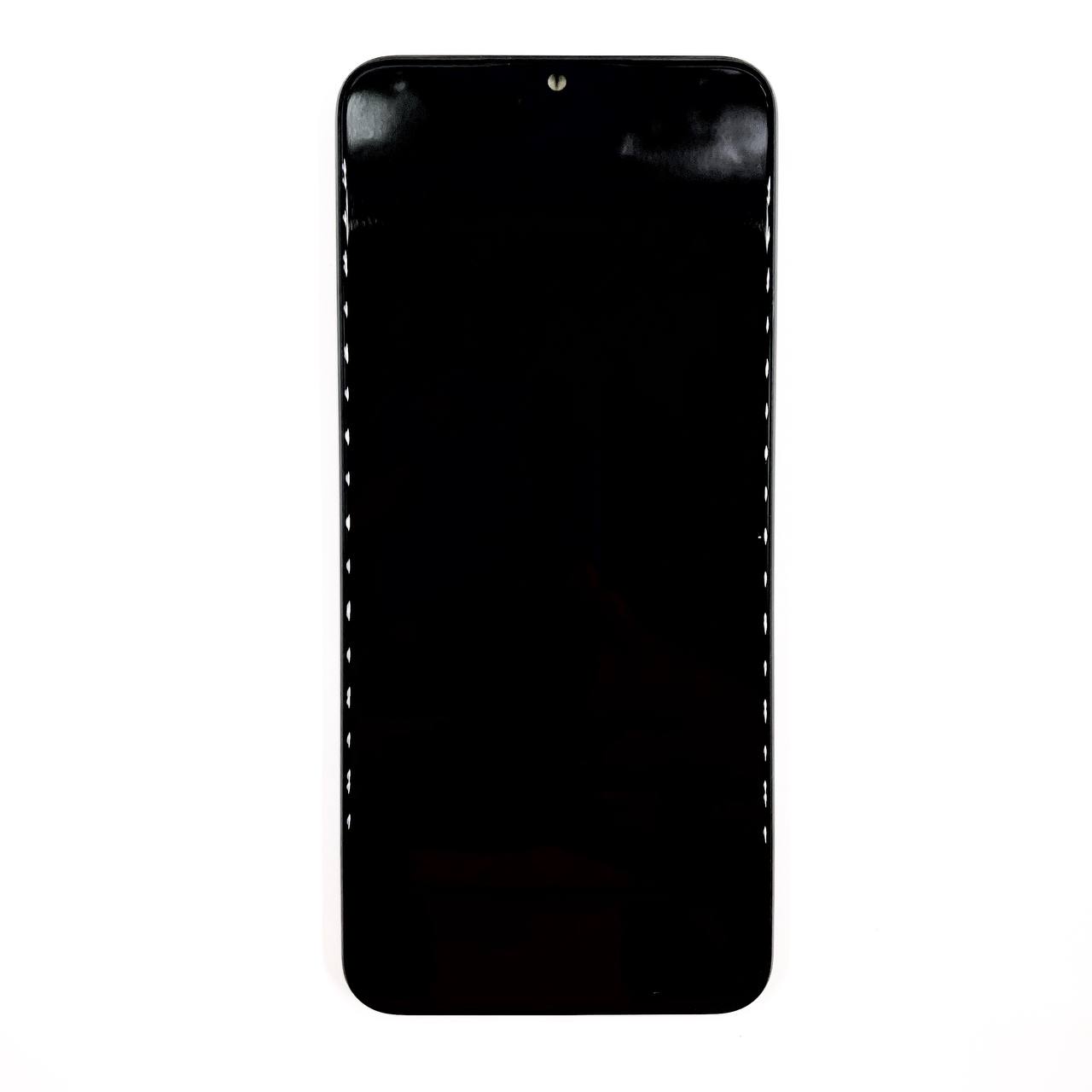Дисплей Samsung A032F GALAXY A03 Core в сборе с тачскрином и рамкой, Черный (OR100%)