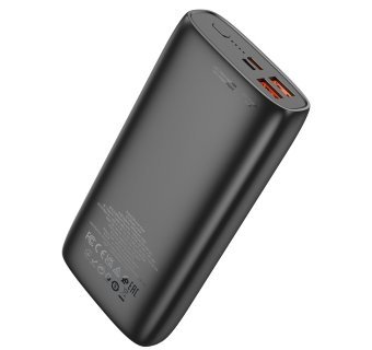 Внешний аккумулятор Power Bank 20000 mAh HOCO J122A Respect 22.5W + PD20W, черный