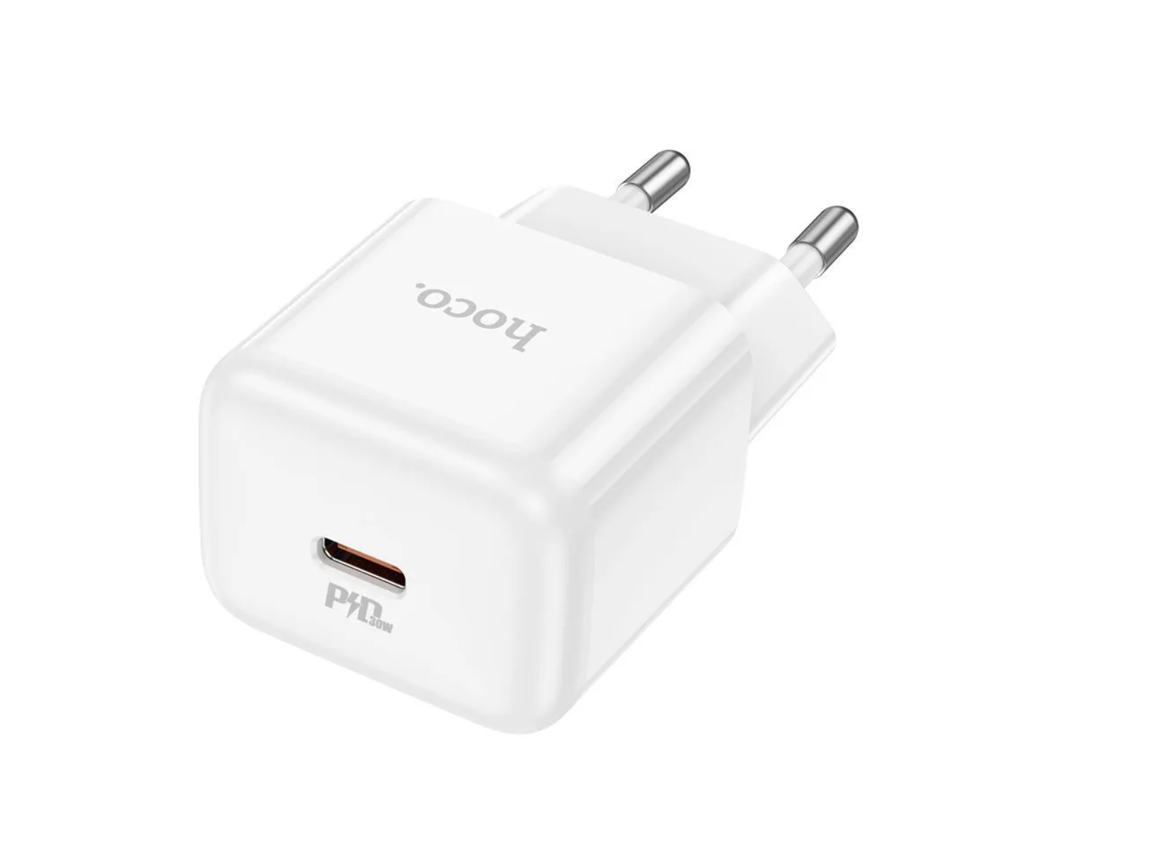 Сетевой адаптер HOCO N32 Glory PD30W single port charger, белый