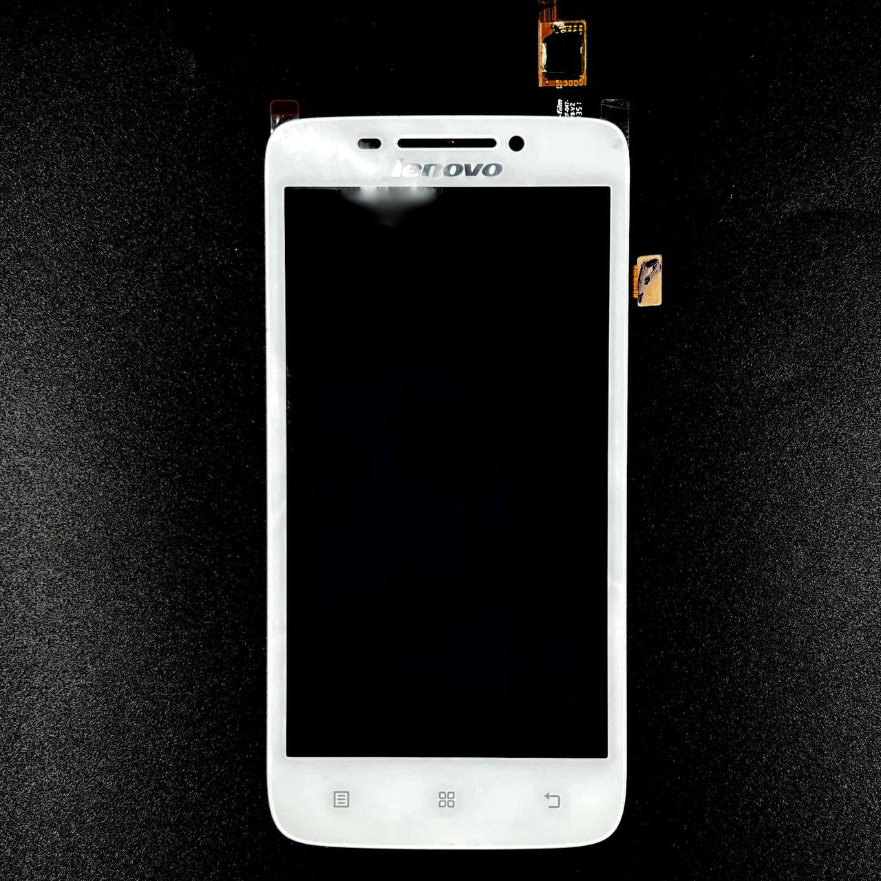Дисплей Lenovo S650 в сборе с тачскрином, Белый