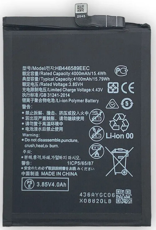 Аккумулятор Honor View 30 Pro HB446589ECW 4100 mAh VoltPack