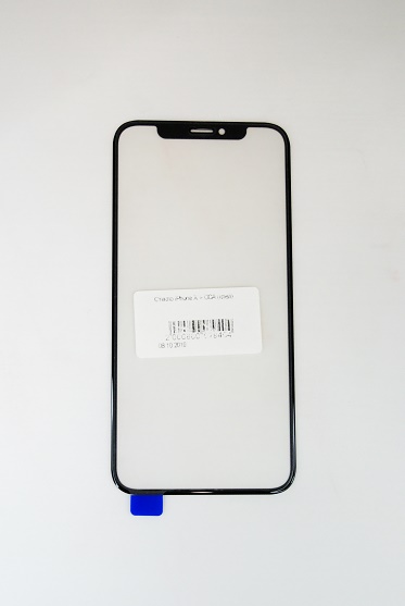 Стекло дисплея для переклейки iPhone X/ iPhone XS с ОСА пленкой, черное