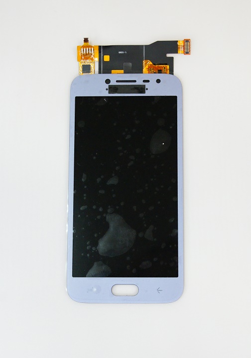 Дисплей Samsung J250F Galaxy J2 2018 в сборе с тачскрином, Голубой (копия TFT яркость регулируется)