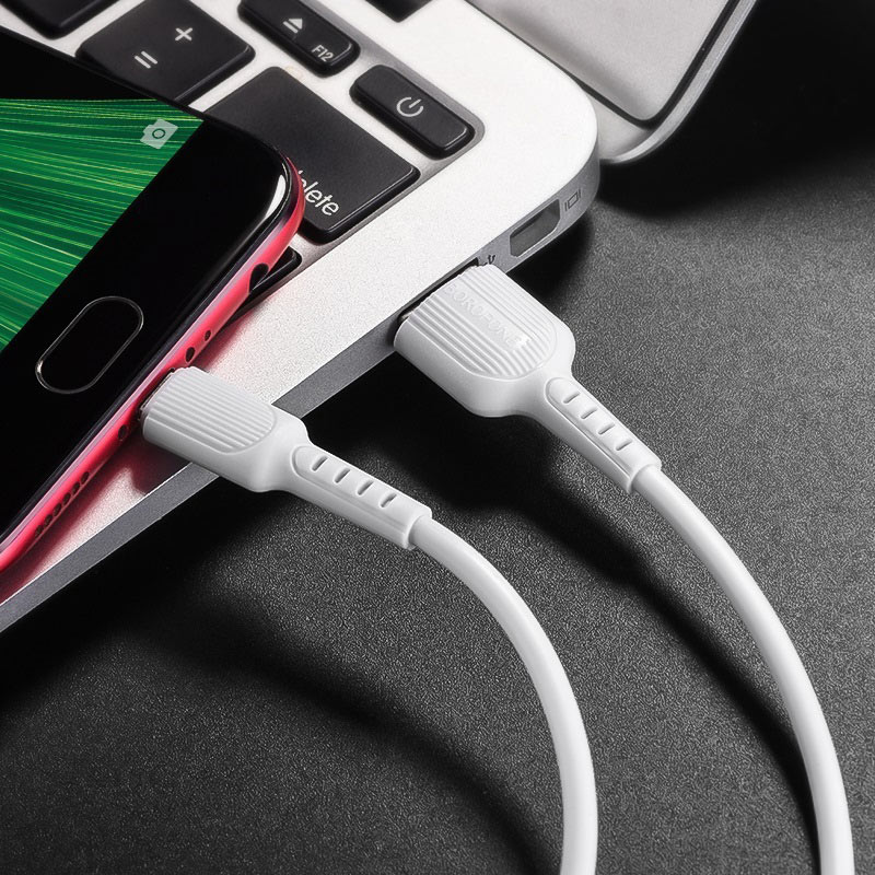 USB кабель micro USB BOROFONE BX16 Easy (100см), белый
