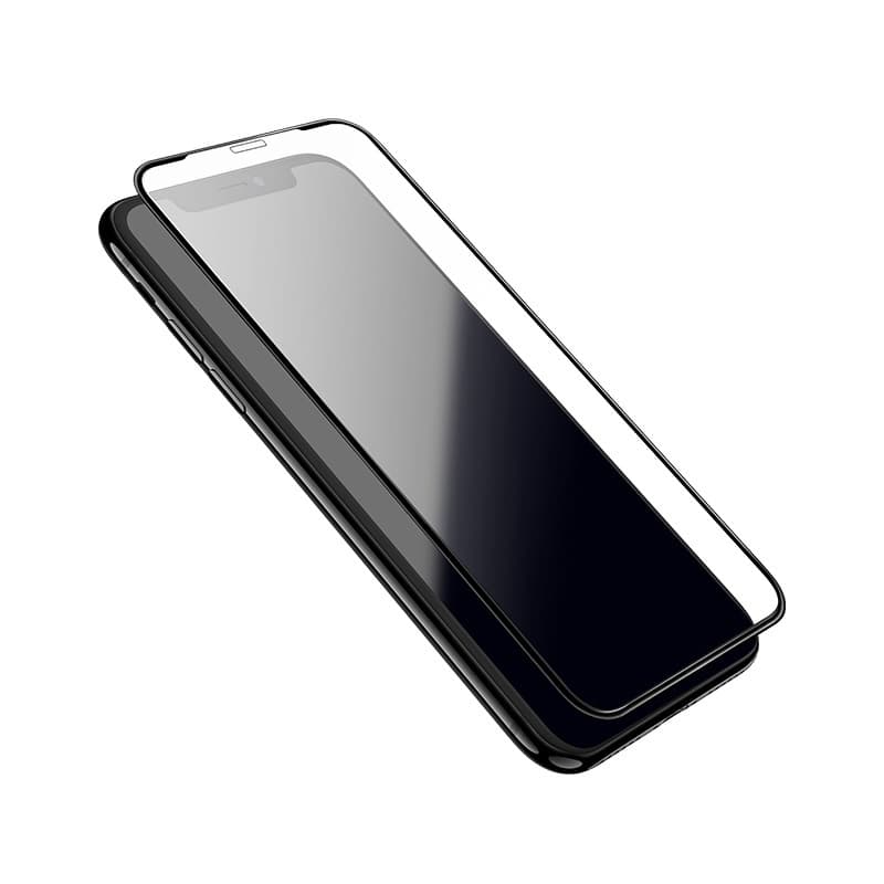 Защитное стекло iPhone 15/ 16 Mietubi 5-10D (тех упаковка), черное