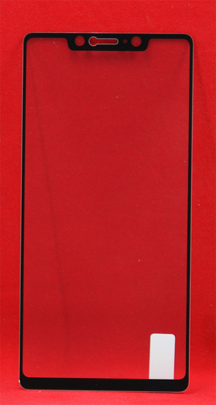 Защитное стекло Xiaomi Mi 7 полное покрытие, черное