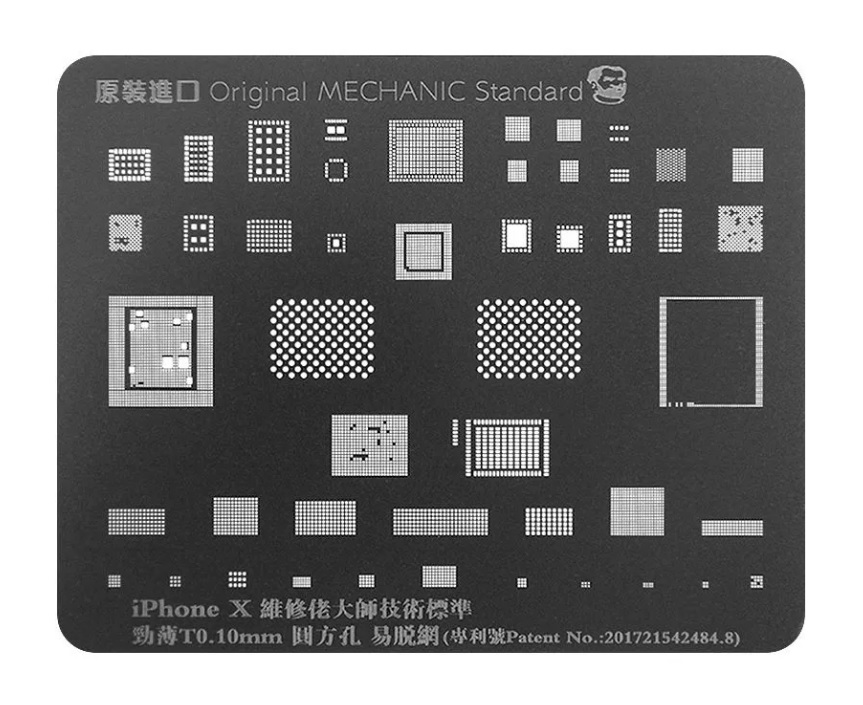 Трафарет BGA iPhone X
