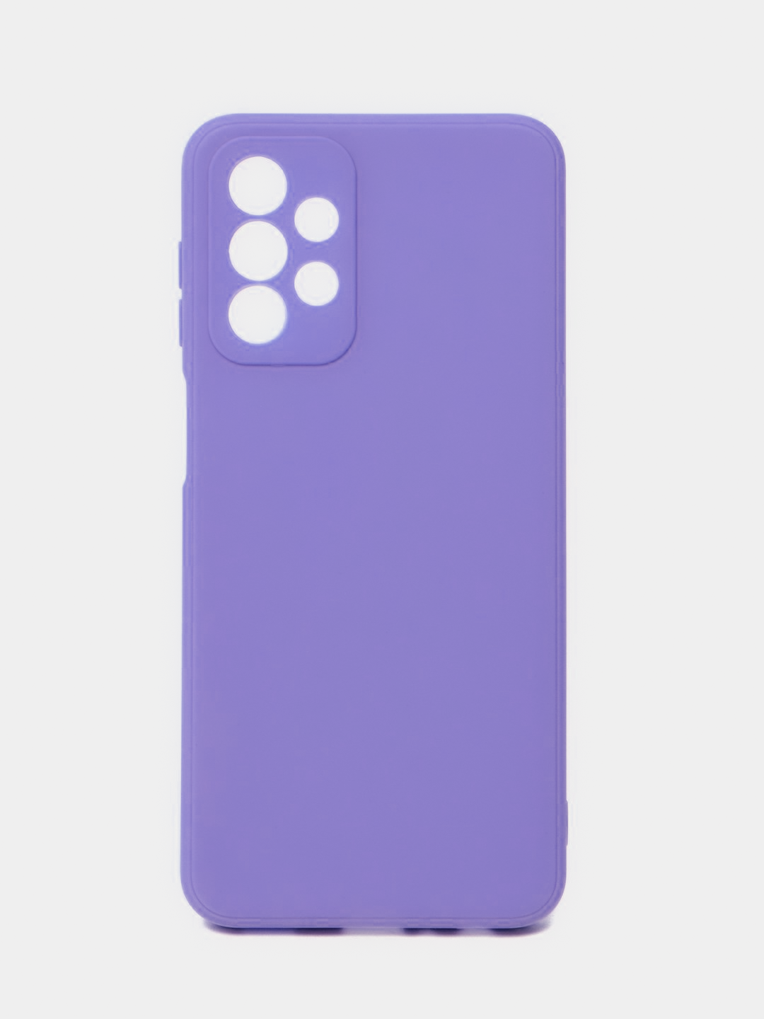 Чехол силиконовый гладкий Soft Touch Samsung A23, фиолетовый