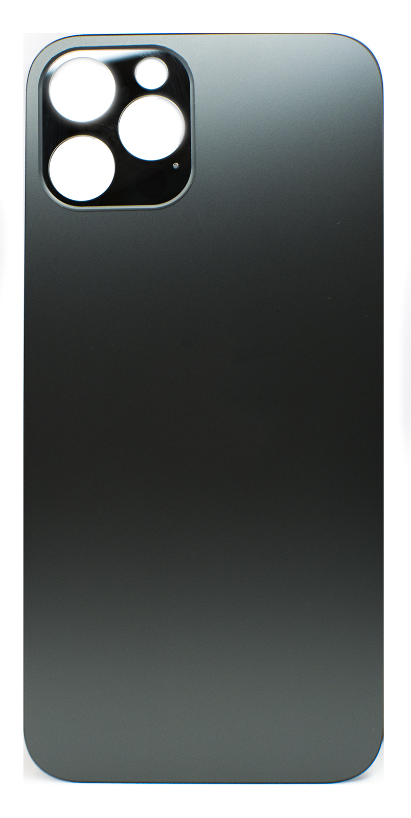 Задняя крышка iPhone 12 Pro стеклянная, легкая установка, черный