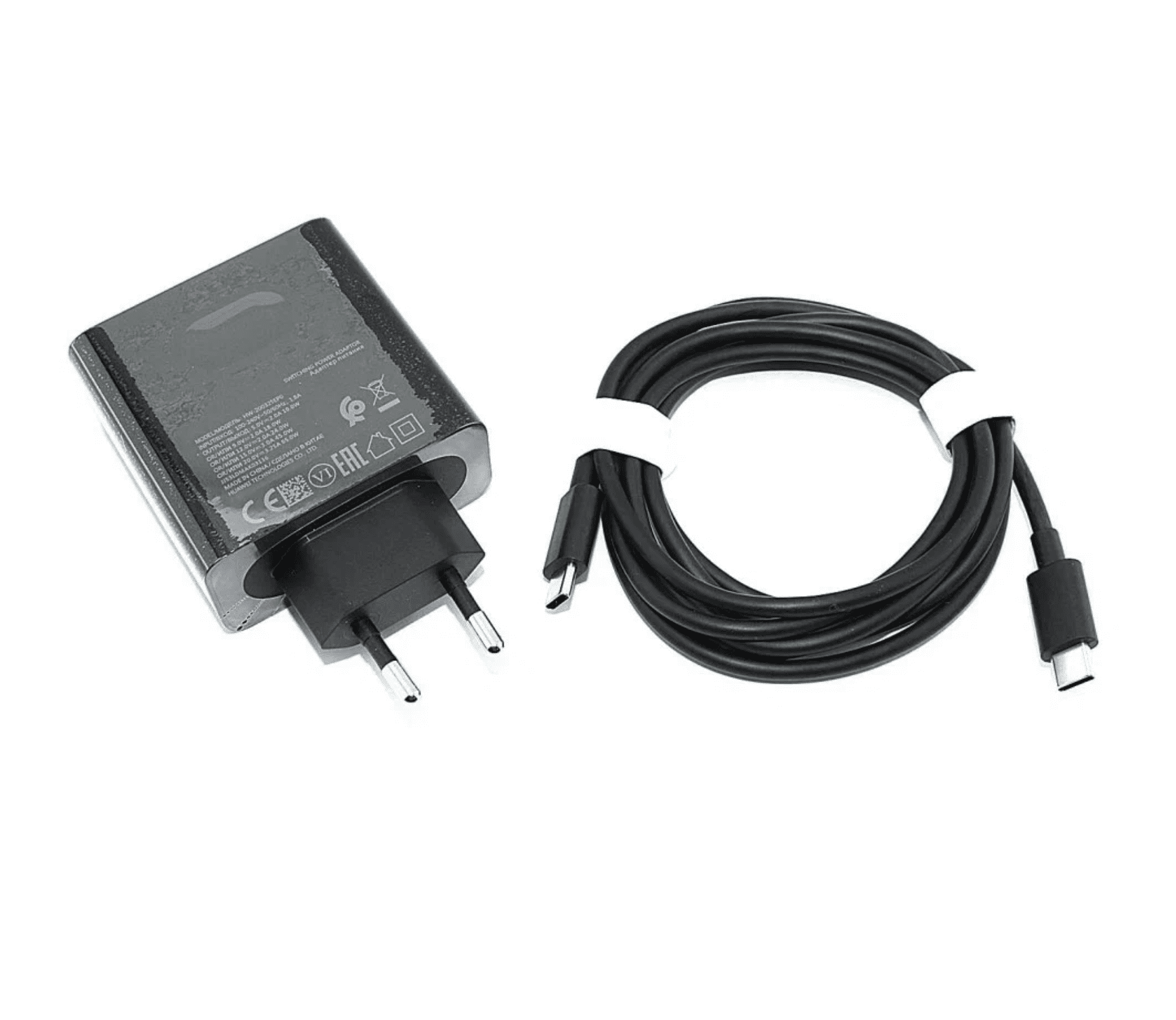 Блок питания для ноутбука Huawei Matebook X Pro 20V, 3.25A, 65W, USB - C кабель питания в комплекте