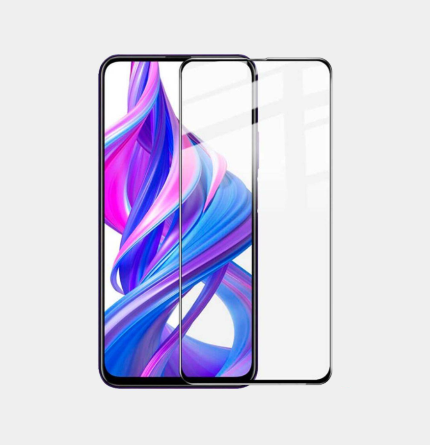 Защитное стекло Huawei Honor 9S/ Y5P полное покрытие, черное (тех упаковка)