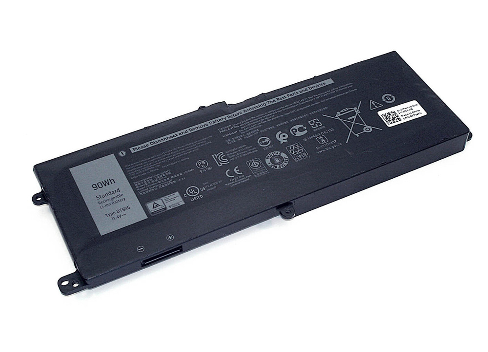 АКБ 07PWXV для ноутбука Dell Alienware Area-51m 11.4V 7890mAh (Org)