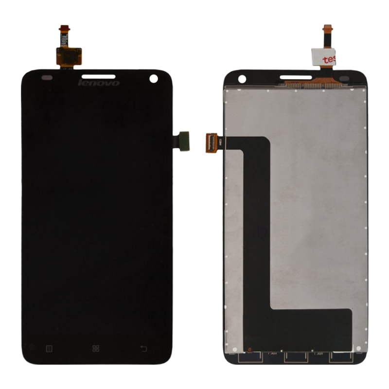 Дисплей Lenovo S580 в сборе с тачскрином, Черный