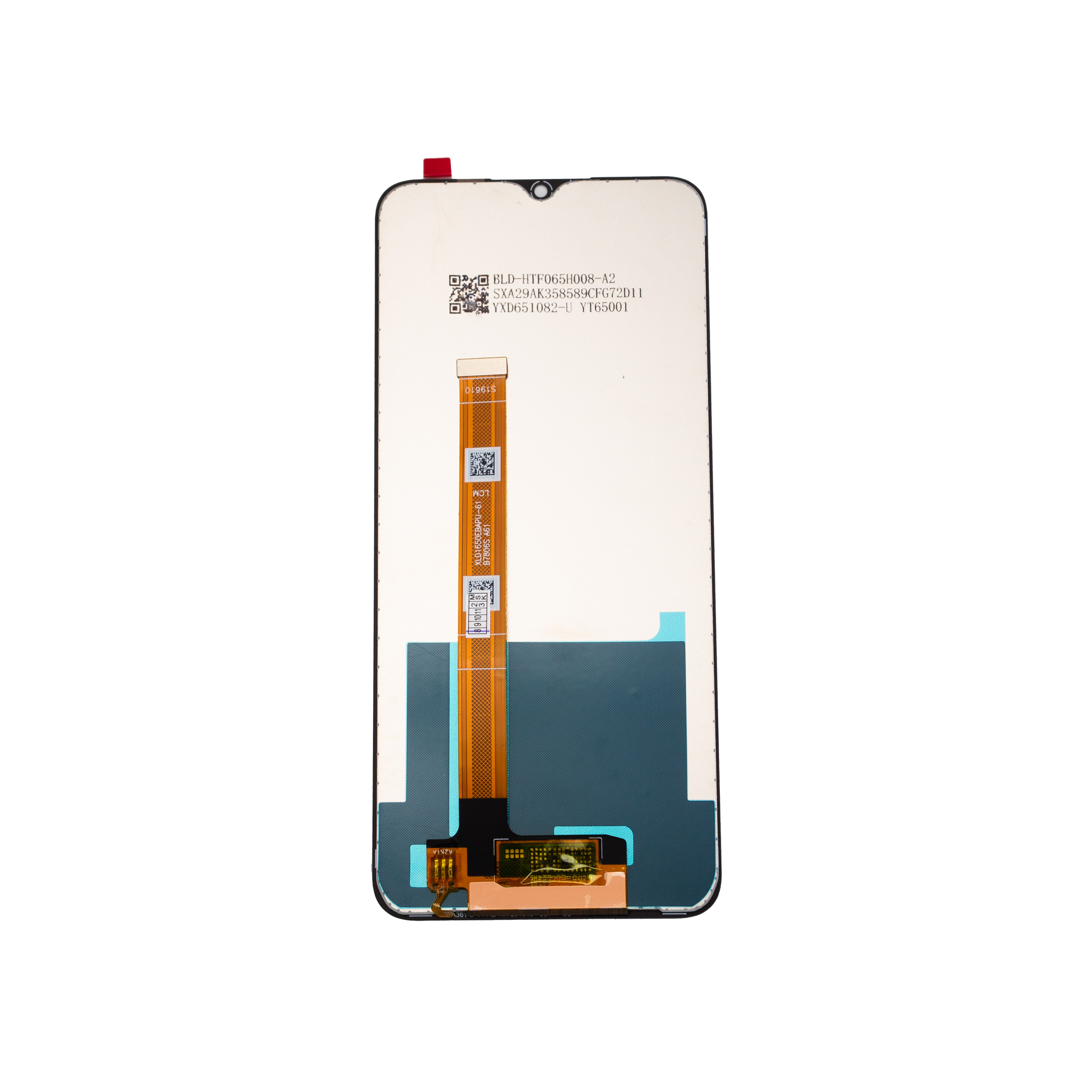 Дисплей Realme C21Y (RMX3261/ RMX3263)/ C25Y (RMX3269) в сборе с тачскрином, Черный (Org100%)