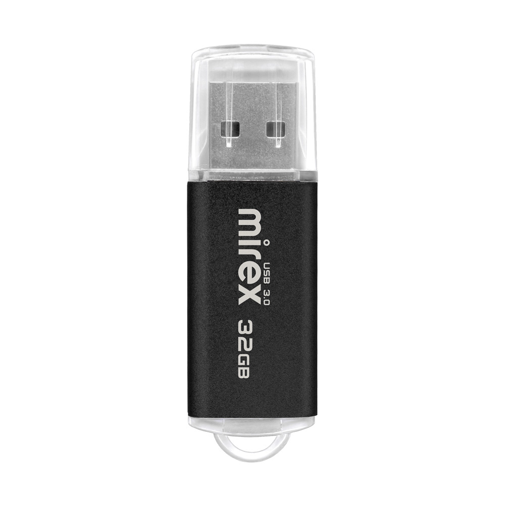 USB флеш-накопитель Mirex 32 GB USB 3.0 UNIT, черный