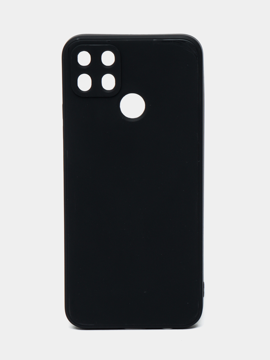 Чехол силиконовый гладкий Soft Touch Realme C25S, черный