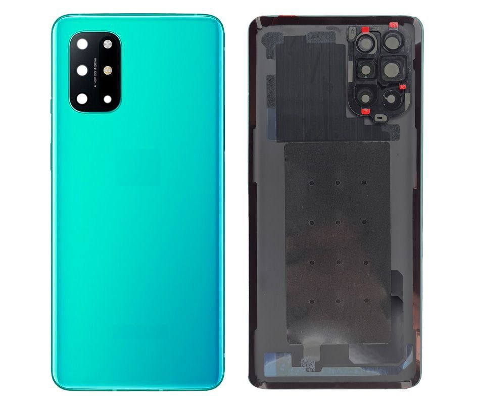 Задняя крышка в сборе со стеклом камеры OnePlus 8T (Зеленый) Premium (Org)