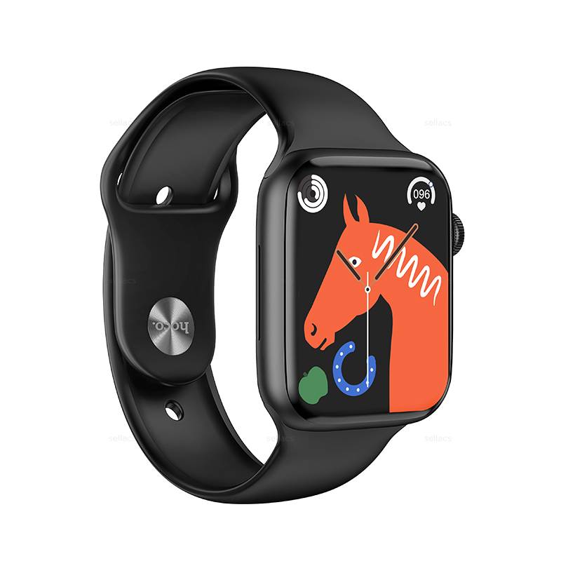 Смарт часы HOCO Y12 Smart sports watch, (call version) черные