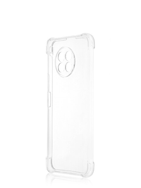 Чехол силиконовый противоударный Huawei Honor 50 Lite/ Nova 8i прозрачный