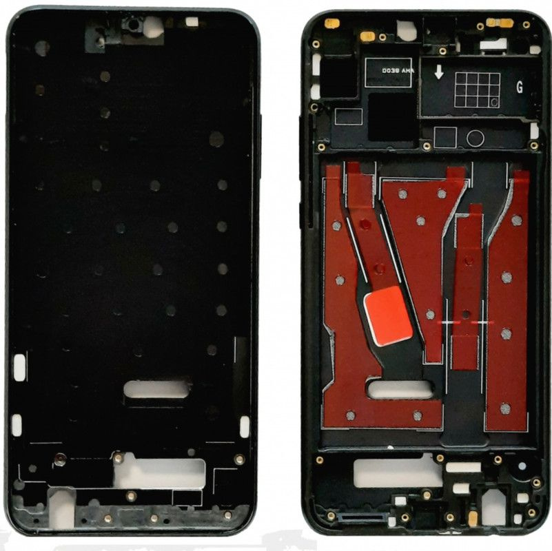 Рамка дисплея Huawei Honor X8, черная