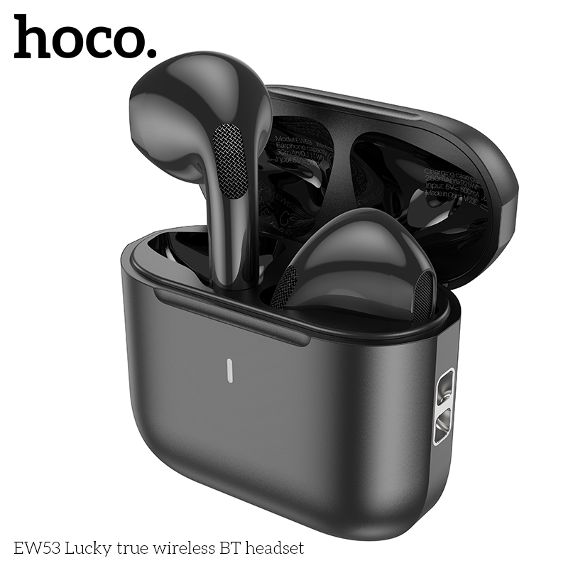 Беспроводные наушники HOCO EW53 Bluetooth Generozo True Wireless BT headset, черные