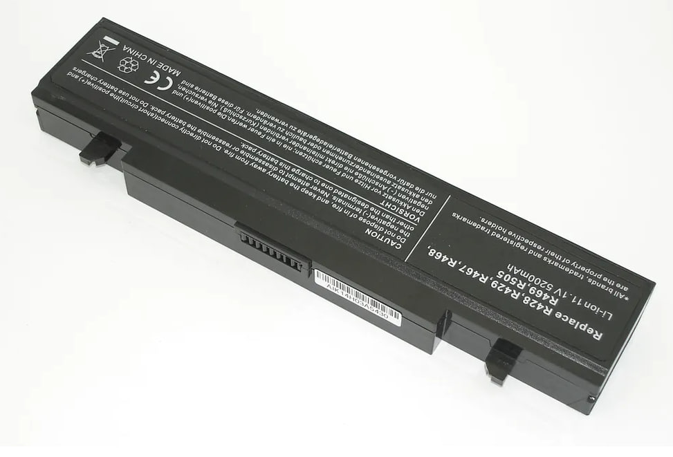 Аккумуляторная батарея для ноутбука Samsung R420 R510 R580 (AA-PB9NC5B) 5200mAh OEM черная