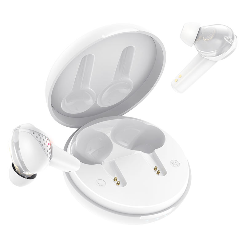 Беспроводные наушники HOCO ES55 Bluetooth Sougful TWS wireless headset, белые