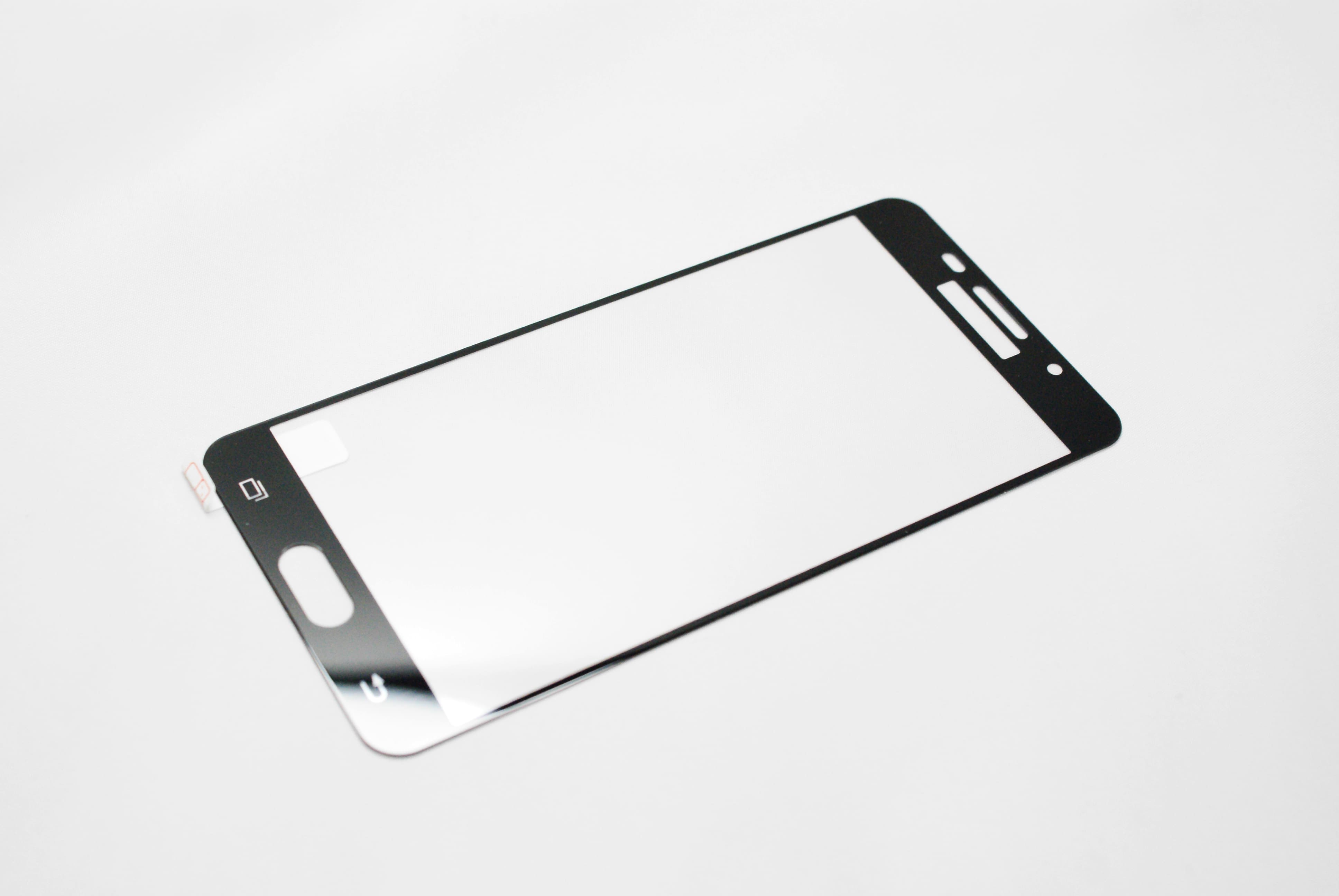 Защитное стекло Samsung A5 SM-A520 полное покрытие, черное (тех упаковка)