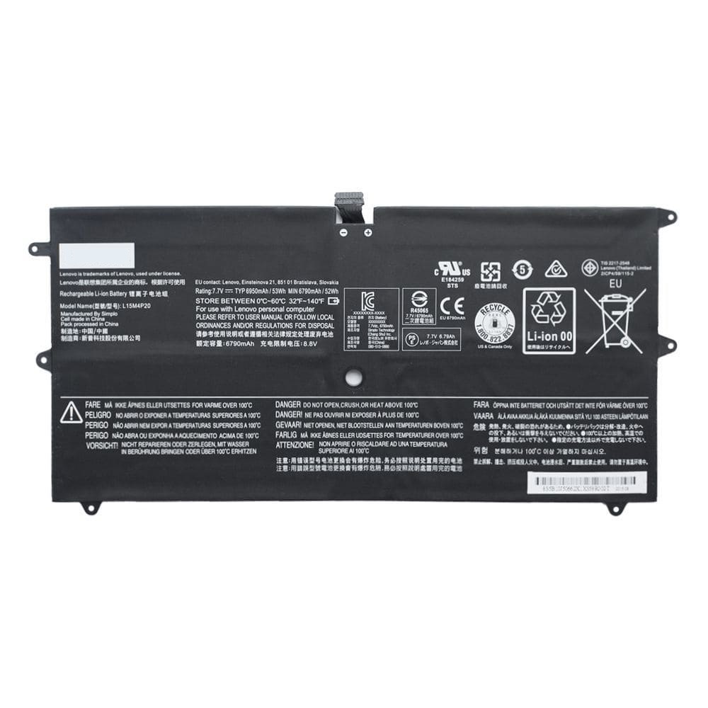 АКБ для ноутбука Lenovo Yoga 900S (L15M4P20) 7.7V 52Wh (Org)