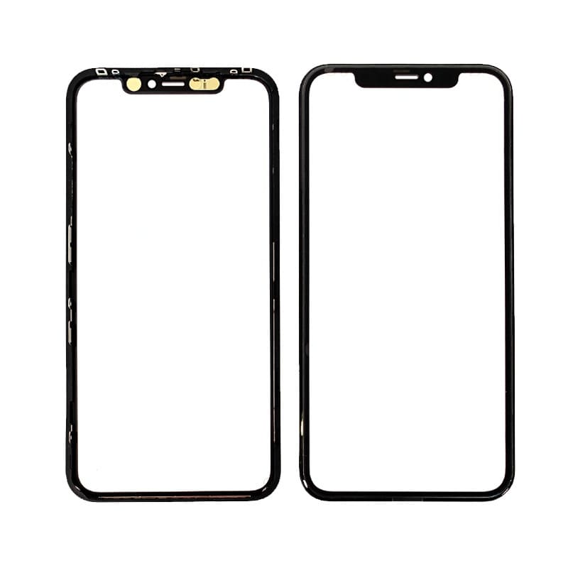 Стекло дисплея для переклейки iPhone 11 в сборе с тачскрином, рамкой и OCA пленкой (orig100%)