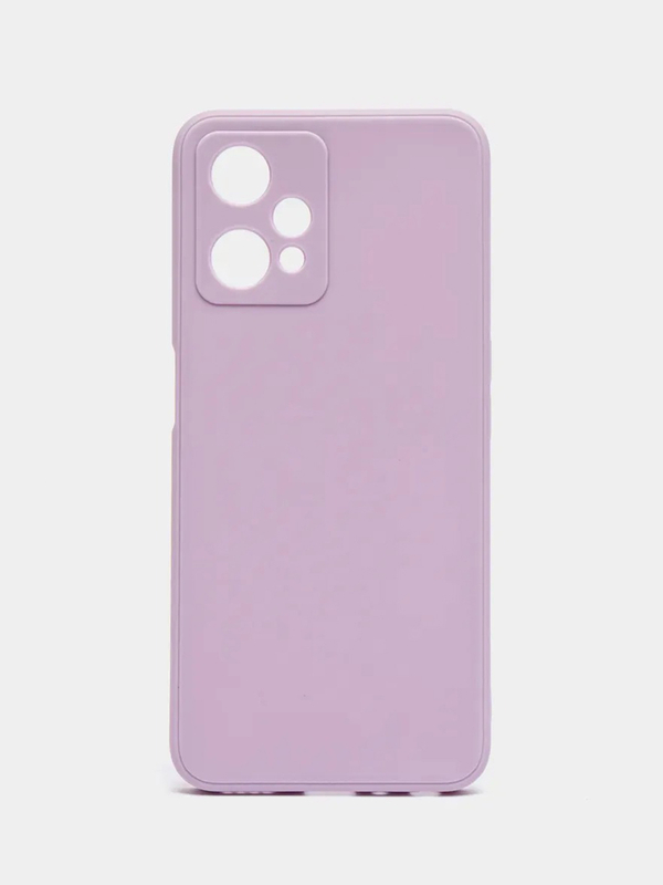 Чехол силиконовый гладкий Soft Touch Realme 9 4G/ 9 Pro Plus, сиреневый