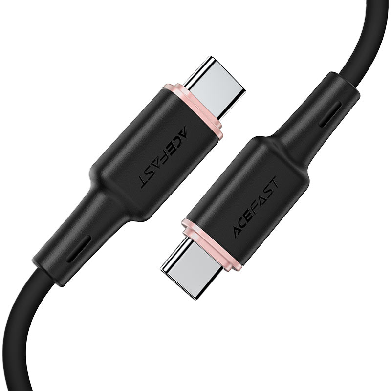 USB-C кабель ACEFAST C2-03 60W Type-C to Type-C (120см. 3A), черный
