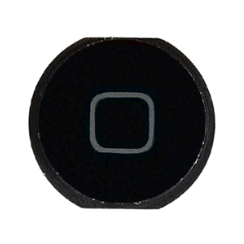 Кнопка Home iPad 2/3/4 (пластик) черная