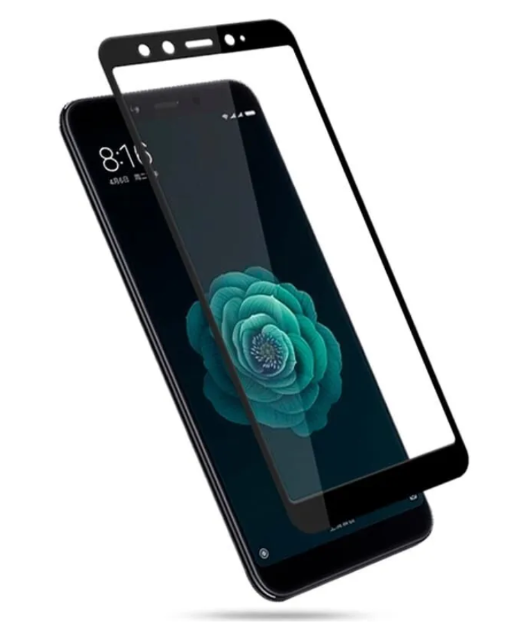 Защитное стекло Xiaomi Redmi 6/ 6A/ 7A/ 7A Pro, черное (тех упаковка)