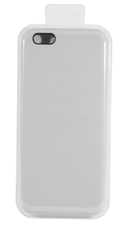 Чехол силиконовый гладкий Soft Touch iPhone 6 Plus/ 6S Plus, пепельный